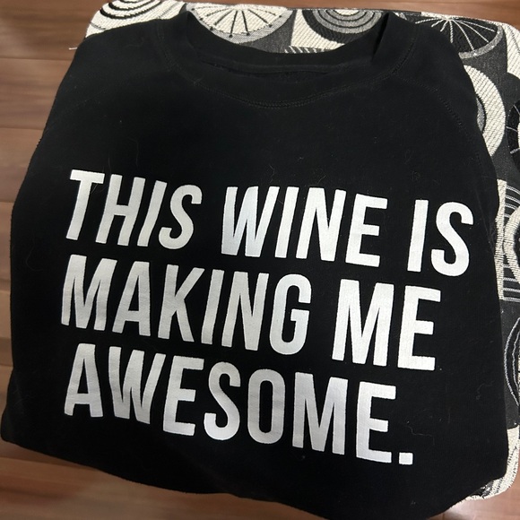Brunette The Label Sweaters - Brunette the label wine crewneck